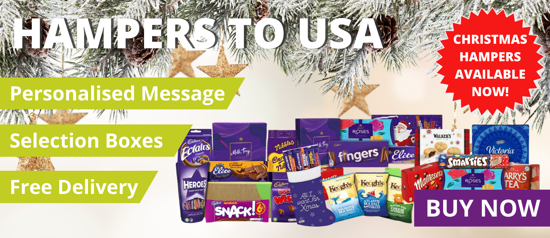 Hampers to USA